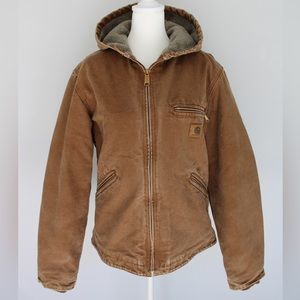 Carhartt Sherpa Lined Hooded Jacket Small/Medium
